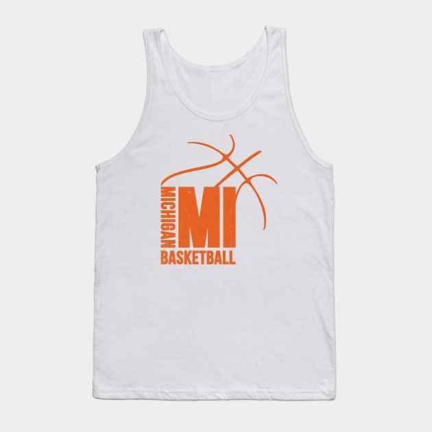 Michigan Basketball 01 Tank Top by yasminkul